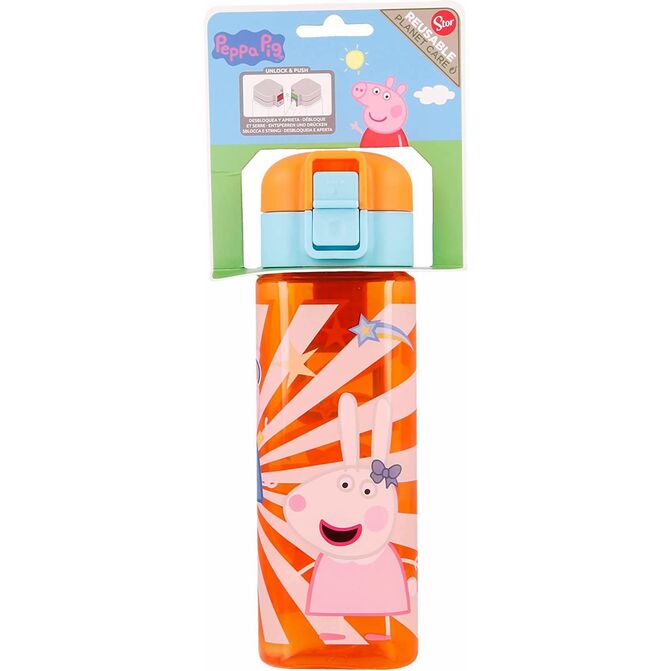 Botella cantimplora con cierre Peppa Pig 550 ml