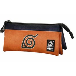 Estuche portatodo triple Eco Symbol Naruto 11 x 23 x 7 cm