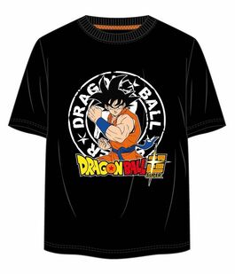 Camiseta adulto negra Dragon Ball