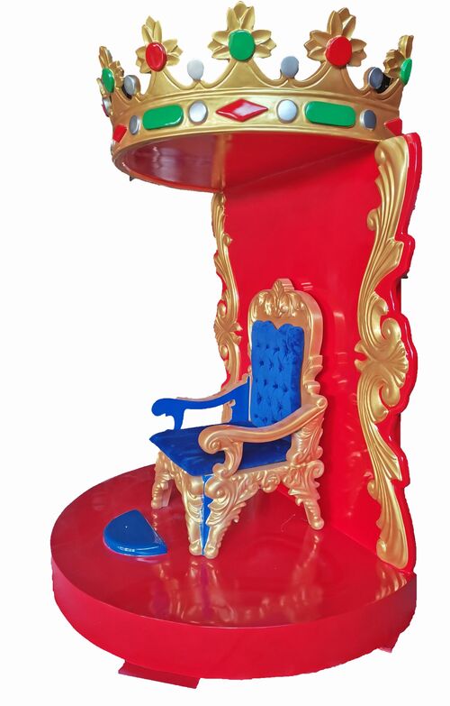 Figura Trono Navidad y plataforma 200 x 140 x 250 cm
