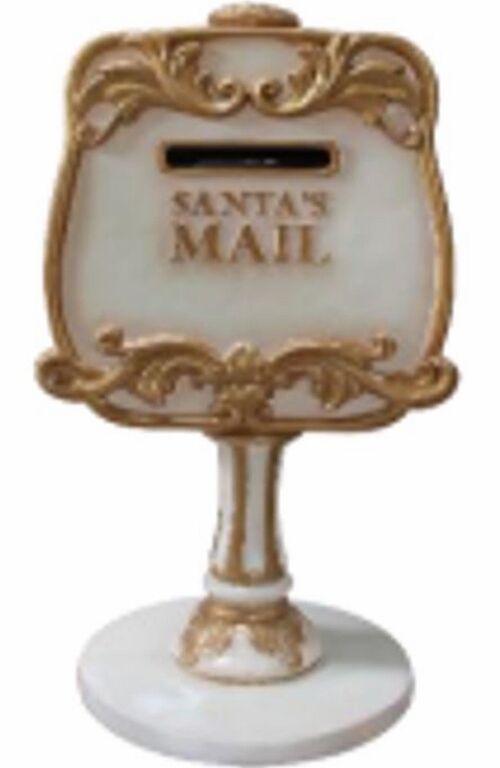 Figura Buzn Navidad Santa MailBox 82 x 68 x 163 cm