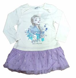 Vestido blanco Frozen