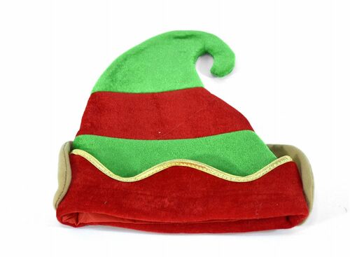 Gorro elfo adulto Navidad 32 x 34.5 cm