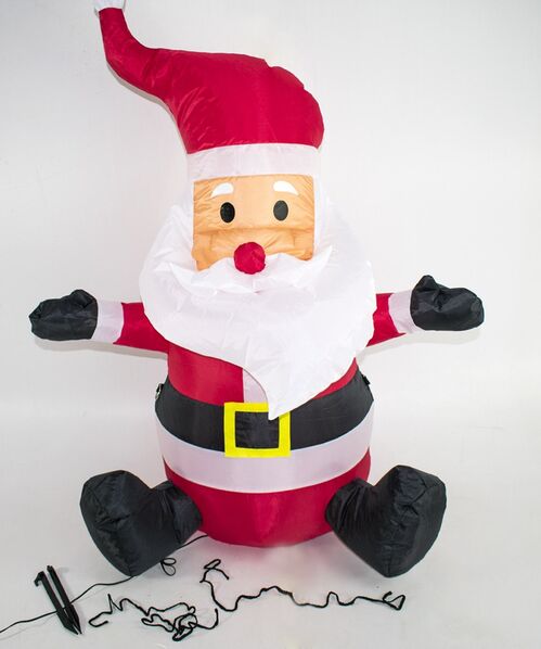 Hinchable decoración Navidad exterior 105 cm