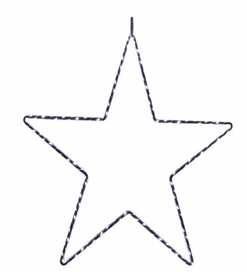 Estrella decoracin Navidad 225 microleds fro interior 36 cm