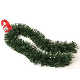 Espumillón navidad verde / verde 18 x 200 cm