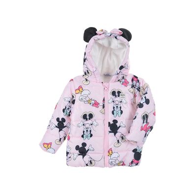 Parka rosa claro Minnie Mouse Disney