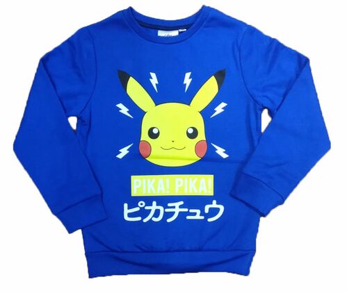 Sudadera azul Pokemon