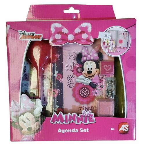 Set diario y accesorios Minnie Mouse Disney