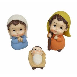 Nacimiento Belén Navidad 3 figuras 14 cm