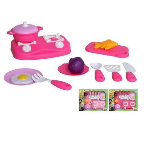 Set cocina y accesorios 37 x 29 x 6 cm