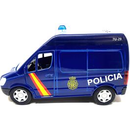 Furgón Policía Nacional coleccionista 12 x 7 x 7 cm