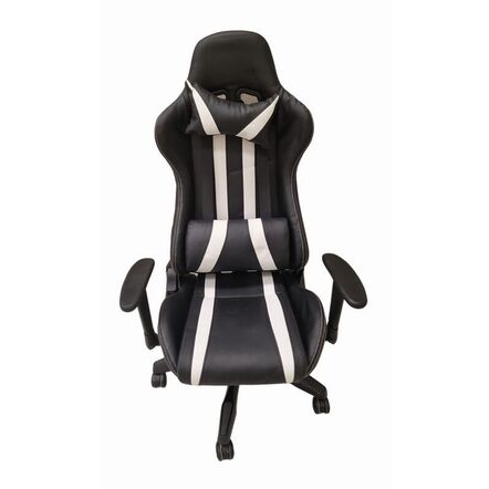 Silla Gaming profesional blanca y negra RQ8002