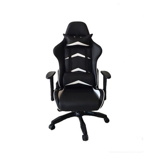 Silla Gaming profesional negra y blanca RQ8801