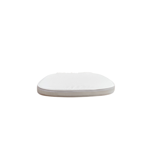 Cojn blanco para silla Crossback 43 x 39 x 4 cm