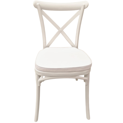 Silla Crossback uso profesional con cojín 90 x 48 x 49 cm