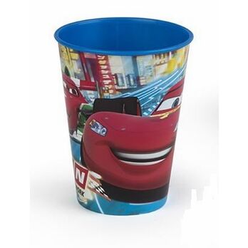 Vaso plástico Cars Disney 10 x 7.5 cm