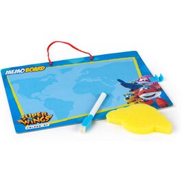 Pizarra y rotulador Super Wings 28 x 20 cm