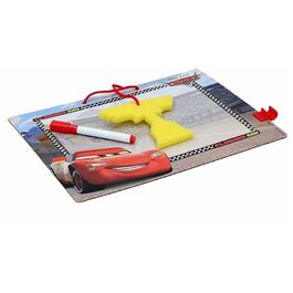 Pizarra y rotulador Cars 28 x 20 cm