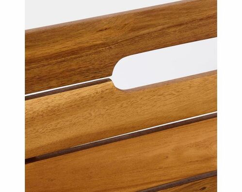 Silla plegable Acacia jardín "Denia" 87 x 40 x 53 cm