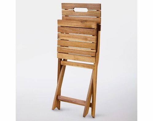 Silla plegable Acacia jardín "Denia" 87 x 40 x 53 cm