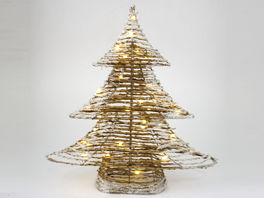 Pino navidad 50 cm 30 led natural