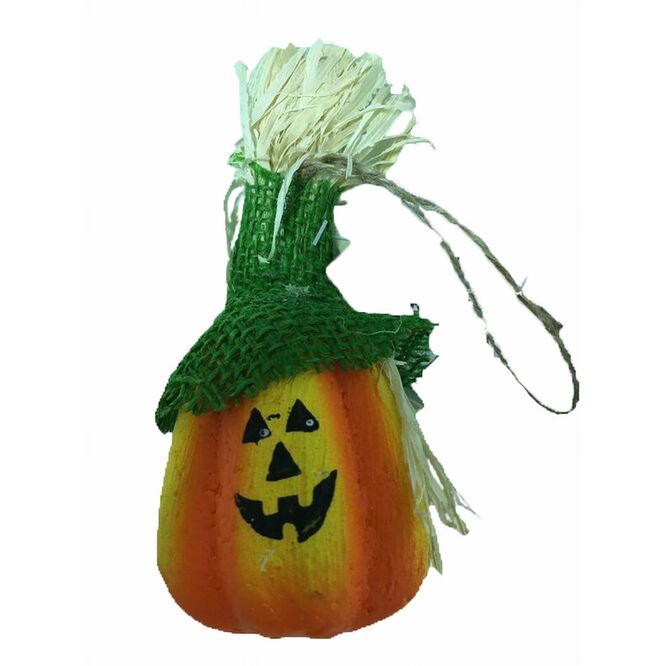 Figura decoracin Calavaza Halloween 20 cm