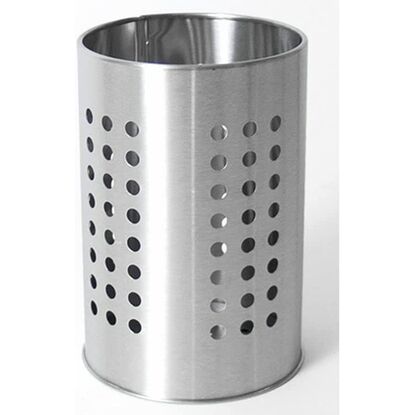 Porta utensilios acero Brad 18 x 12 cm