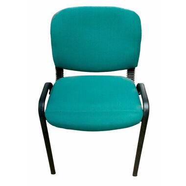 Set 5 sillas oficina confidente verde turquesa 55 x 53 x 79 cm