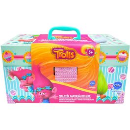 Maletín Fantasía Deluxe Trolls 32.5 x 18.5 x 16.5 cm