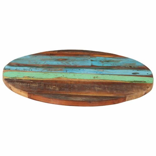 Tablero mesa madera maciza reciclada 60 cm
