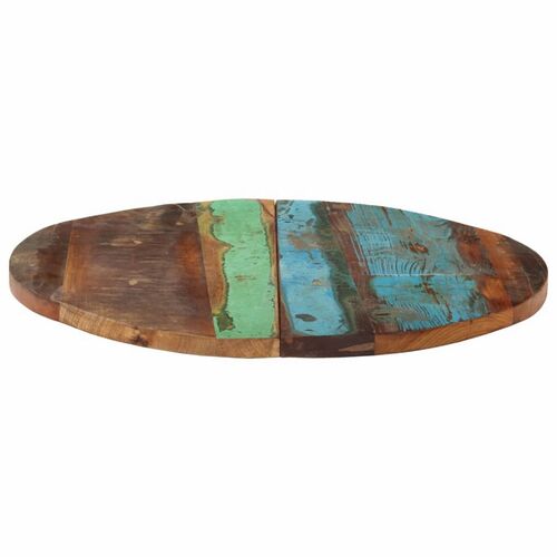 Tablero mesa madera maciza reciclada 60 cm