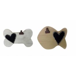 Portafoto mascota decoración original 28 x 18 x 1 cm