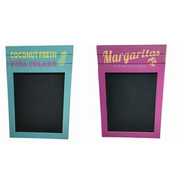 Pizarra decoración original 34 x 50 cm Rosa