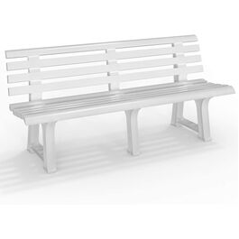 Banco jardín resina Orchidea 145 x 49 x 74 cm