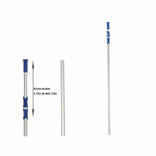 Palo telescópico extensible piscina 170-290 cm