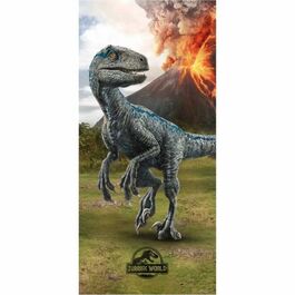 Toalla playa algodón Jurassic World 140 x 70 cm