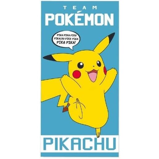 Toalla playa algodón Pokemon 140 x 70 cm