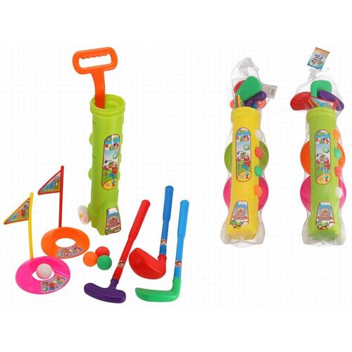 Carrito golf infantil y accesorios 14 x 60 x 11 cm