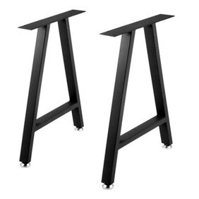 Patas de acero para mesa ajustables 71 x 45 cm
