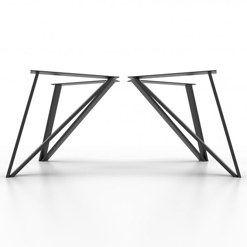 Patas de acero para mesa no ajustables 71 x 20 cm