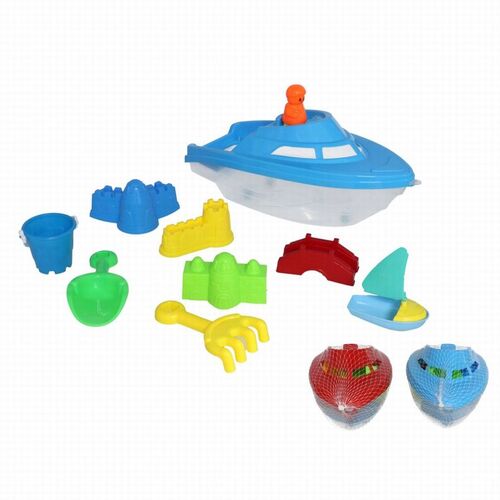 Set juguetes playa infantil 10 piezas