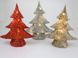 Pino navidad 50 cm 20 led color surtido