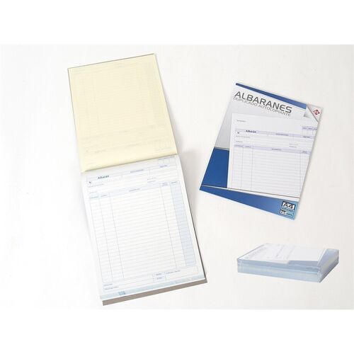 Set 25 albaranes A4 duplicado