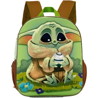 Mochila infantil 3D Fan Baby Yoda Star Wars 11 x 26 x 31 cm
