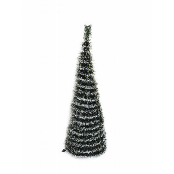 Pino nevado decoración Navidad 120 cm