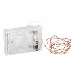 Guirnalda micro-led  50 leds multicolor 2.5 metros a pilas