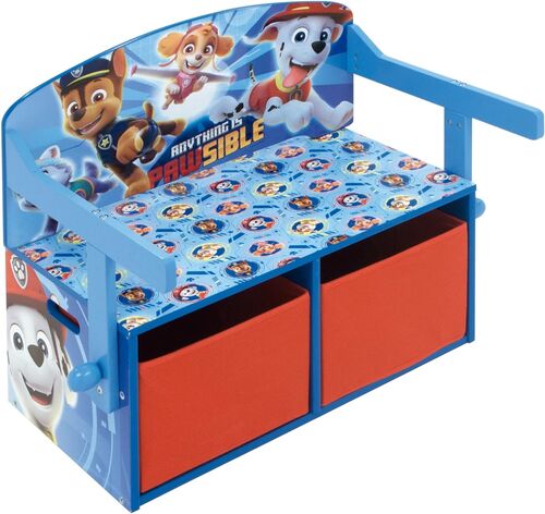Banco juguetero madera La Patrulla Canina Paw Patrol 60 x 47 x 56 cm