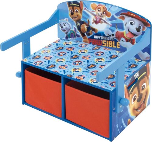 Banco juguetero madera La Patrulla Canina Paw Patrol 60 x 47 x 56 cm