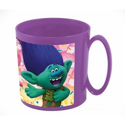 Taza plstico Trolls 350 ml